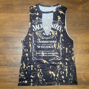 Tennessee whiskey 100% cotton bleached tank top t-shirt 3XL